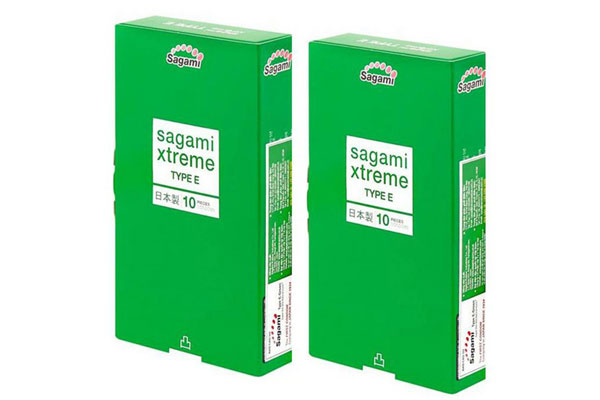 Bao cao su Sagami Xtreme Type E Green